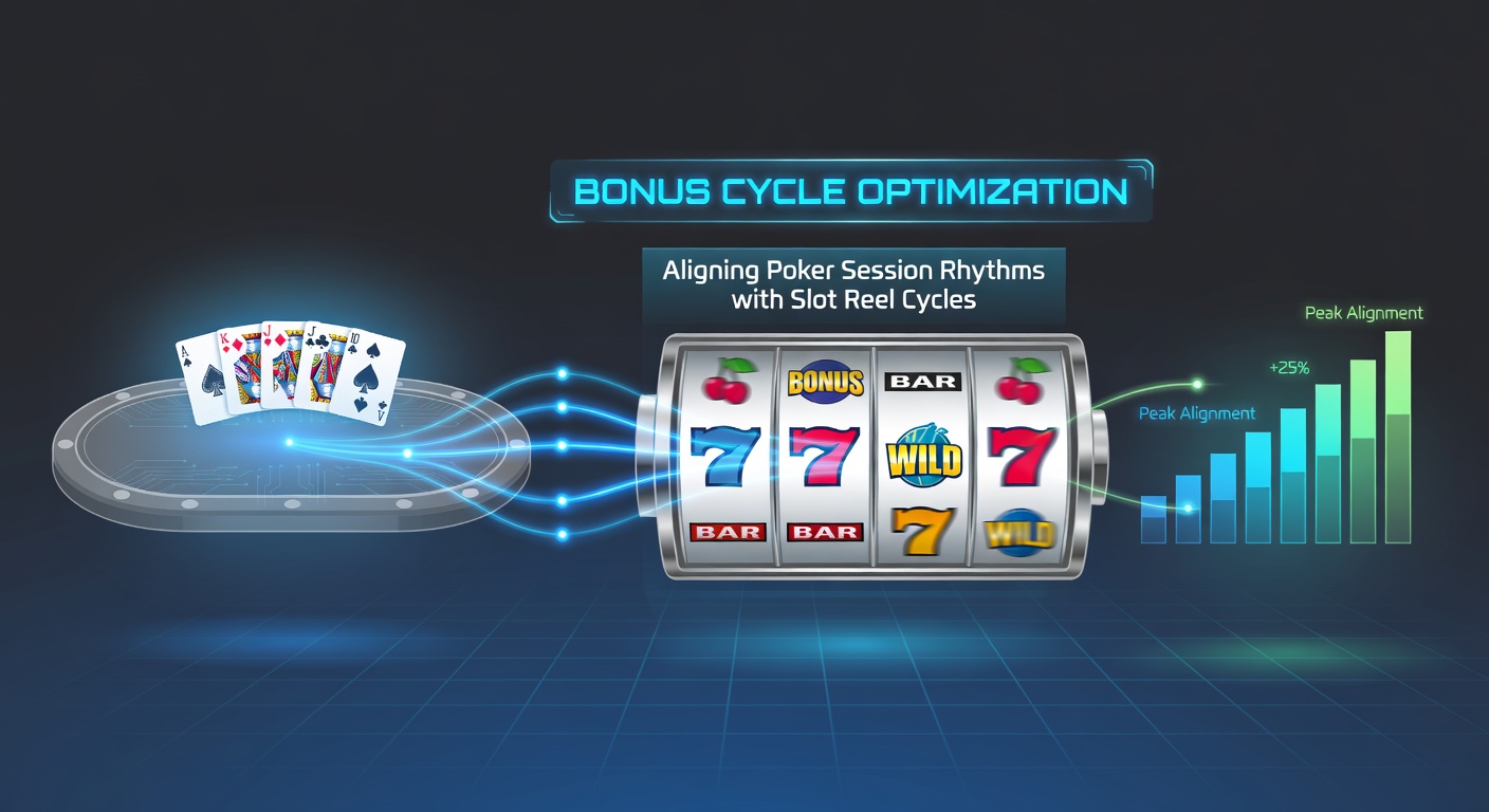 Poker table setup next to slot machines in a casino environment showing session timing elements