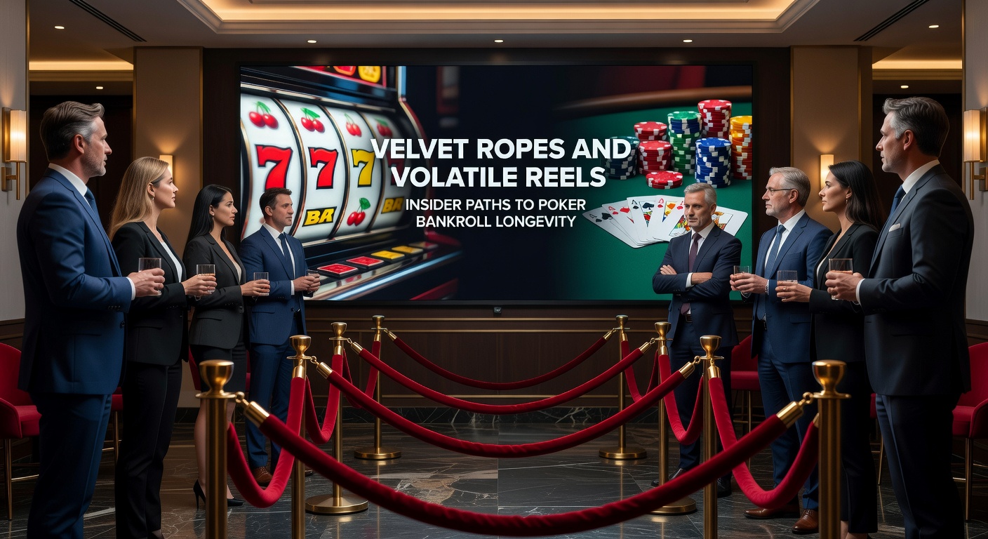 Graph depicting poker variance swings over 100,000 hands, with bankroll curves rising steadily amid sharp volatility peaks and troughs